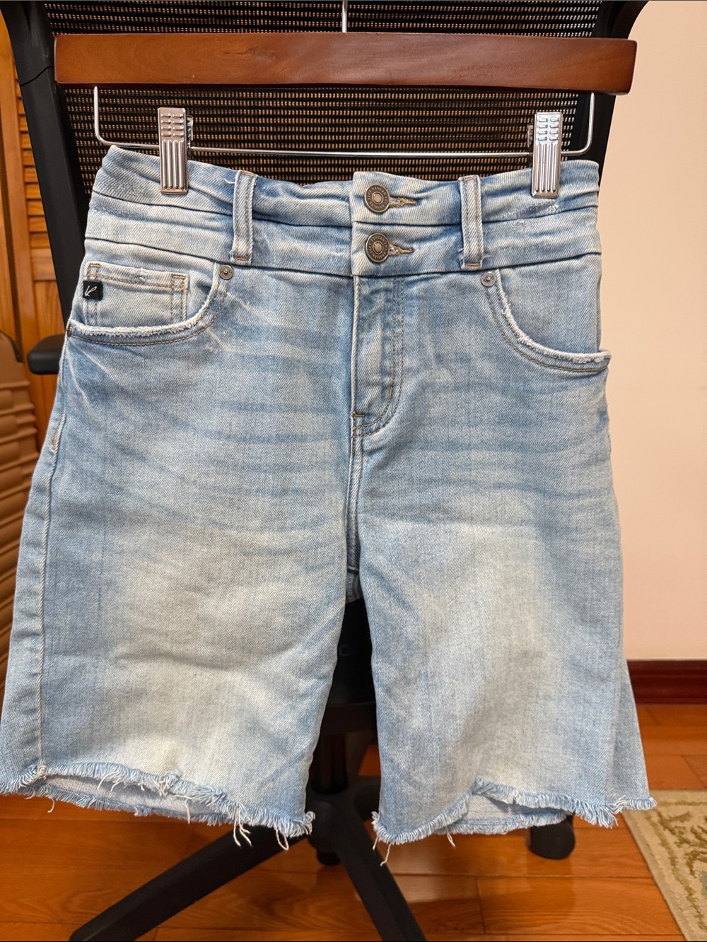 KanCan Denim Jean Shorts Waist 27 Blue